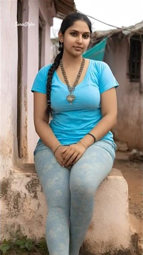 ✨🌸 Delight Sky Blue Top – Light Blue Leggings Polished Ethnic Style For Modern Women | #SareeStyles