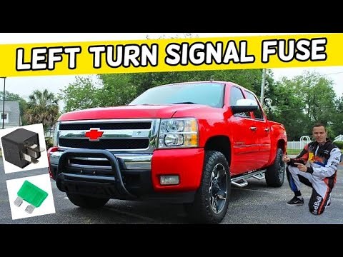 CHEVROLET SILVERADO LEFT TURN SIGNAL FUSE LOCATION 2006 2007 2008 2009 2010 2011 2012 2013