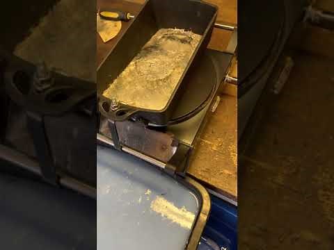 Home made lead shot maker.