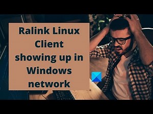 Ralink Linux Client showing up in Windows network