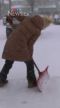Health risks associated with snow shoveling