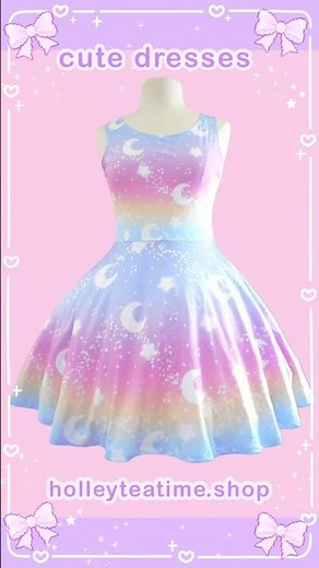 Cute dresses 💕🌸 #kawaii #kawaiicore #jfashion #kawaiiaesthetic #kawaiifashion #cutecore