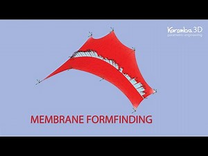 Karamba3D TidBits #30 Membrane Formfinding