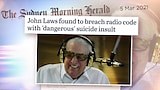 Lawless John Laws - Media Watch