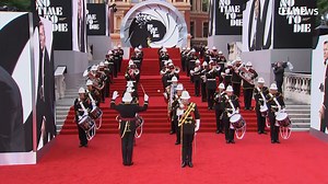 601K views · 31K reactions | The Band of HM Royal Marines Portsmouth perform the James Bond theme music at world premiere of 'No Time to Die' Read more: https://www.itv.com/news/2021-09-28/no-time-to-die-james-bond-producers-say-search-to-replace-craig-has-not-begun | ITV News | Facebook