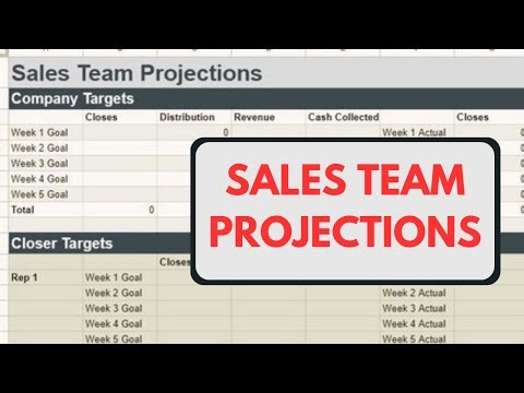 9-Figure Sales Team Uses THIS Projections Sheet (FREE)