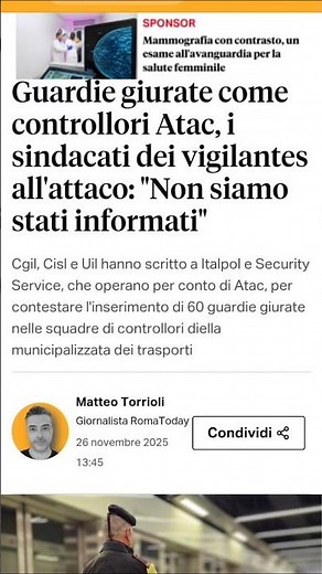 Security Guards as Bus Controllers #gpg #guardiegiurate