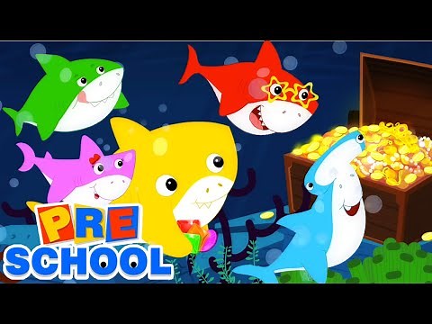 Five Little Shark | Baby Shark Song | Nursery Rhymes and Kids Songs For Children
