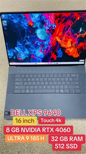 Dell XPS 9640 Latest Model: 16