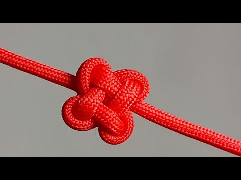 How to make a Clover Knot [by ParacordKnots]