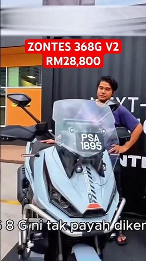 Aku akan kembali ke Zontes? 368D | 368E | 368K | 368G V2 dari RM23,800 je! Semua ada Cruise Control!