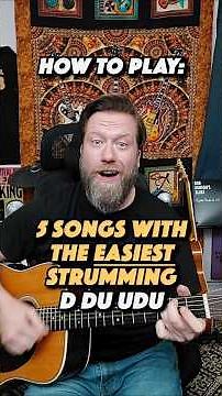 5 Songs with the EASIEST Strumming Pattern