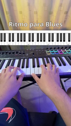 Ritmo para Blues: Aprende Piano con Tutoriales