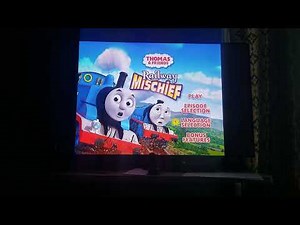 thomas and friends railway mischief 2013 DVD Menu Walkthrough