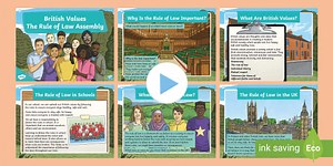 The Rule of Law Whole-School Assembly Pack