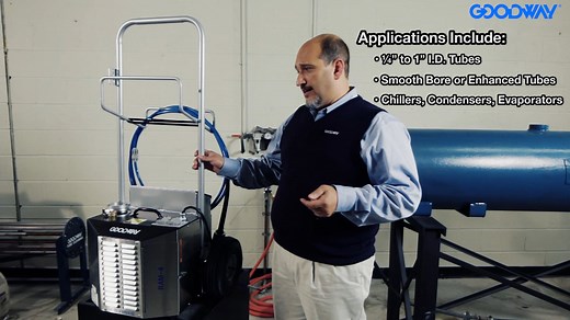 Goodway RAM-4 Rotary Tube Cleaner