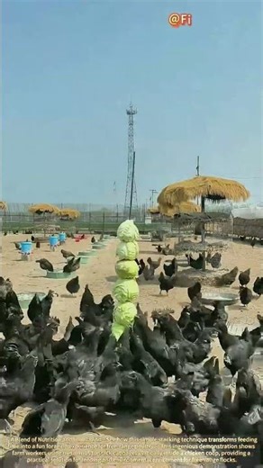 Vertical Feeding System! The Cabbage Skewer Feeding Method