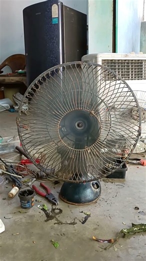 Old Table Fan Repair | 1970 Motor Wending Replace? Old is Gold!
