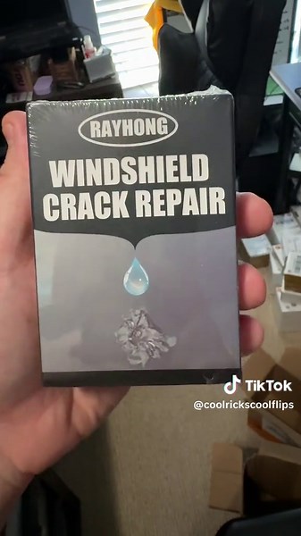 Grab your windshield crack repair kit today no need for an expensive windshield repair. No need to get the insurance involved. No need to throw your car away #Car #Automobile #RepairKit #RepairRepairs #LifeHack.