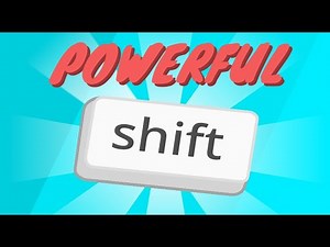The Absolute POWER of Shift in Scratch
