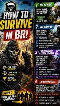 Best Tips to Survive in Battle Royale Season 4 #codm #codmbr #codmobile #codmbrtipsandtricks