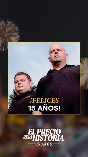 History Latinoamérica on Instagram: "🎉 ¡El Precio de la Historia cumple 15 años en History! 📺 🔍 Desde 2009, este icónico programa ha traído a nuestras pantallas los objetos más sorprendentes del mundo del empeño. ¡Gracias por acompañarnos detrás de cada historia! #ElPrecioDeLaHistoria #15Años #Aniversario #Historia #History"