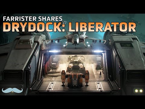 Drydock: Anvil Liberator | Star Citizen 4K