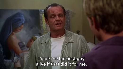 A single mother, a misanthropic author, and an artist form an unlikely friendship in As Good As It Gets — starring Jack Nicholson, Helen Hunt, and Greg Kinnear. Now on Netflix | Netflix