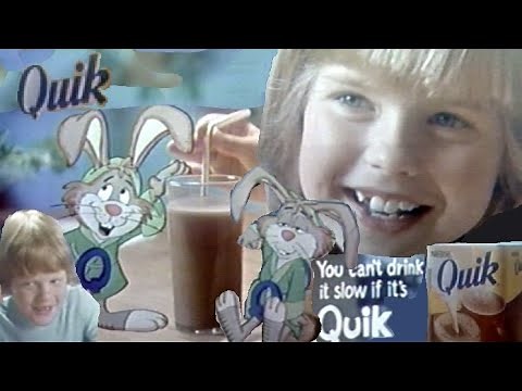 Nestle Quik - "Bedtime, Bunny" (Commercial, 1980) 🐇 🐰 🥛