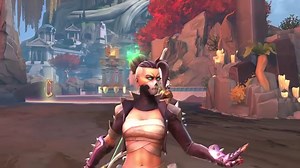 Hell hath no fury like Hellfury Mulan! You can get this furious new fighter now in the Halloween Chest 🎃 | Smite