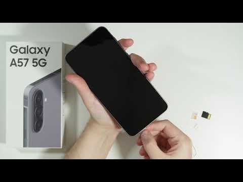 Samsung Galaxy A57: How to Open SIM Card Slot (Eject SIM Tray)