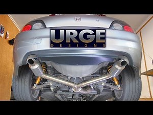 S2000 URGE V3 Scavenger Dual Exhaust