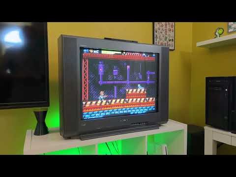 Muh bimmy game on muh CRT (AVGN 8-bit)