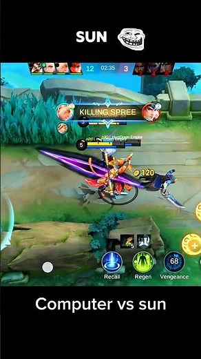 🤖 Computer vs Player | Epic Battle in Mobile Legends 🔥 #MLBBShorts