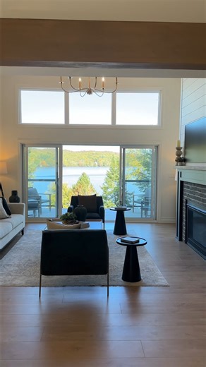 The Great Room at the Muskoka Lakefront Cottage — part of the $3 Million Early Bird Prize — is designed to bring the outdoors in. Soaring ceilings and floor-to-ceiling windows frame panoramic views of majestic trees and the sparkling lake below. Whether you're cozying up by the fireplace or relaxing with loved ones, every moment here is surrounded by nature’s beauty. ☀️🏞️ Want to experience all the greatness of the Great Room? Get your tickets before midnight November 21st. | Princess Margaret 