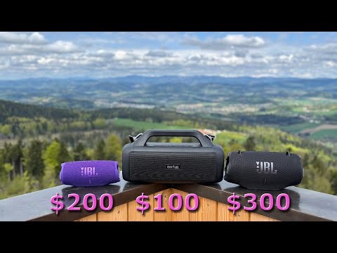 JBL Charge 6, Xtreme 4 & Earfun UBoom X - taking sound to the top