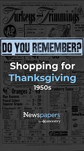 19 reactions · 18 shares | Find out how much Thanksgiving dinner cost in the 1950s! Which foods make an annual appearance on your family’s holiday table? Still curious? See this 1955 grocery ad on our site: https://www.newspapers.com/clip/110826720/1955-thanksgiving-grocery-ad/ | Newspapers.com | Facebook