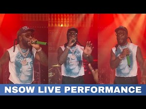 Burna Boy Performance in LONDON BUY YOU LIFE, LOVE, PARDON, EMPTY CHAIRS, KABIEYESI, UPDATE, Tatata