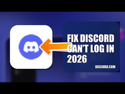 How To Fix Discord Can’t Log In 2026
