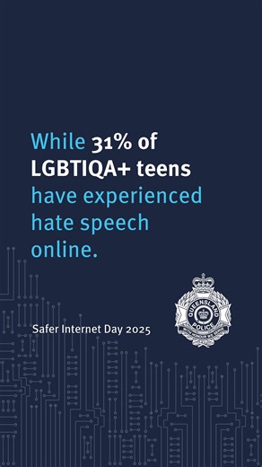 Safer Internet Day is a reminder to parents and carers to start conversations that will better protect our children in the digital world. In January alone, the QPS Child Safety and Abuse Crime Group acted against over 40 online predators. We all play a vital role in protecting kids, remember to: 📱 Educate about privacy 📱 Monitor online activity 📱 Set boundaries 📱 Discuss online behaviour 📱 Be aware of risks. For more information, visit https://www.esafety.gov.au/. | Queensland Police Servic