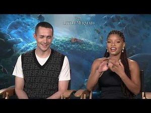 Under The Sea w/ Halle Bailey & Jonah Hauer-King | 'The Little Mermaid' Live-Action Interview