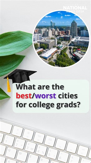 For college graduates eager to enter the job market, where they live is just as important as the career they’re seeking. #jobhunt #jobs #college #Raleigh #careertips | The National Desk - TND