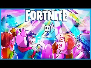*NEW* MARSHMELLO CONCERT EVENT in Fortnite: Battle Royale! (EDM SHOW at PLEASANT PARK)
