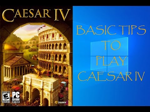 CAESAR 4 ON WINDOWS 10 [ BASIC TIPS ] TIPS DASAR GAME CAESAR IV