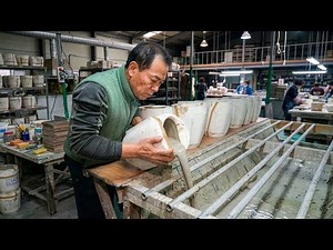 How High Quality Pottery is Made in an Incredible Manufacturing Process