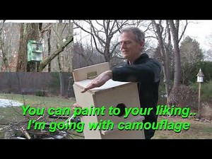 Build a Screech Owl Bird house, Simple and Easy