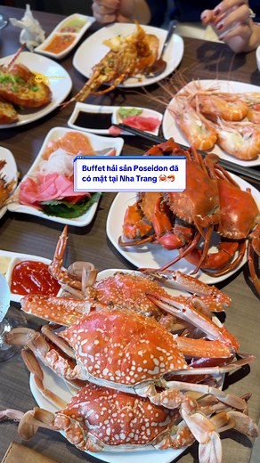 Buffet hải sản đình đám tại Nha Trang 🦀🦐