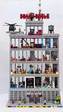 3X Lego City Daily Bugle MOC Massive #lego #afol #legocity #legoset #legofan
