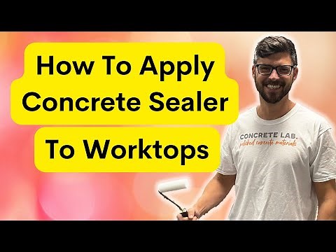 How to apply Concrete Sealer