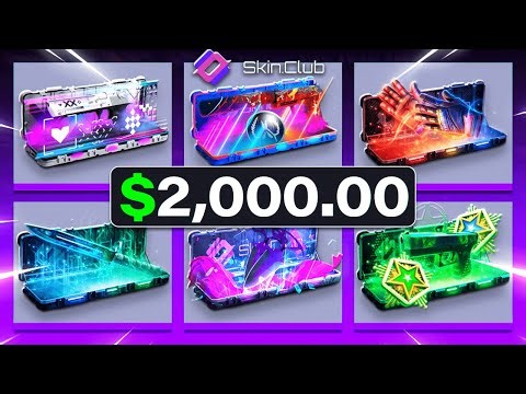 SkinClub Promo Code | MY TEAMMATE GAVE ME $2000